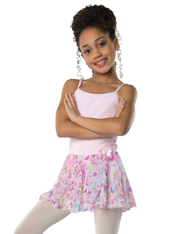 Collette Pastel Flower Skirt cashmere skirt rich