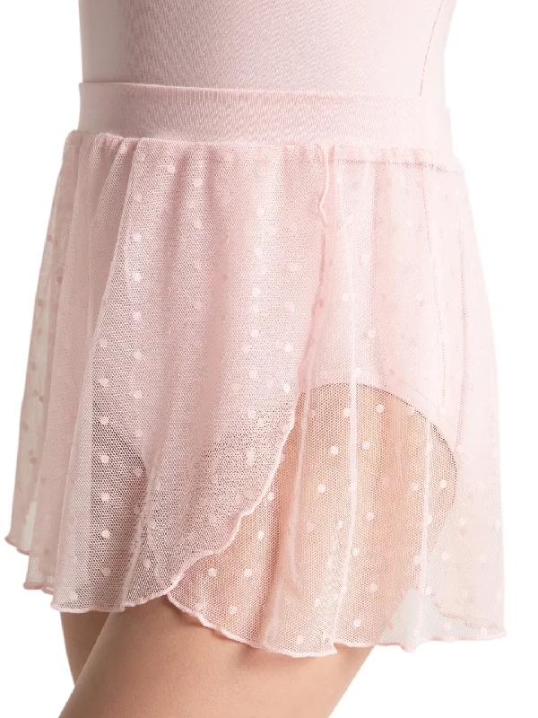 Girls Pull On Pink Skirt - Select Size velvet skirt plush