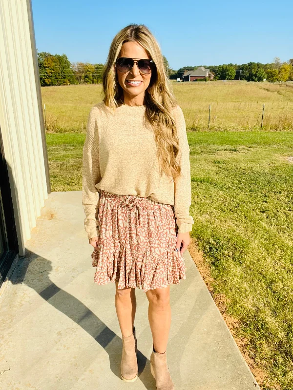 HUMBLE DEEDS SKIRT--FLASH SALE low waist skirt