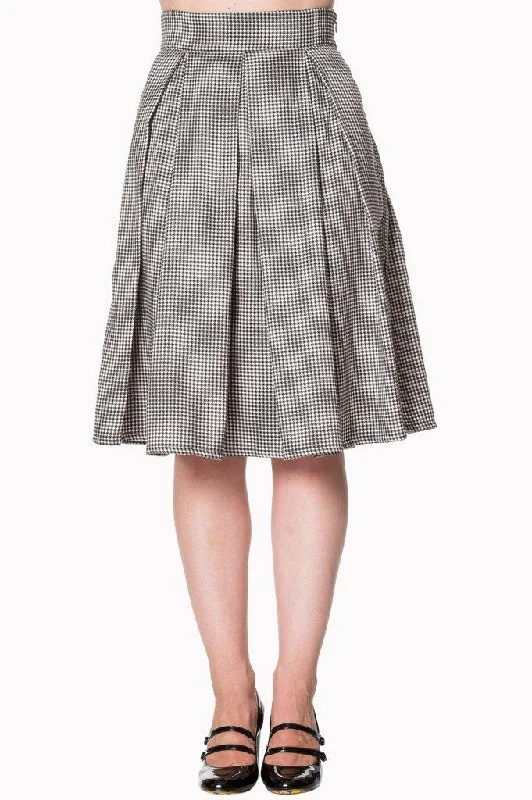 Izzy Midi Skirt wool skirt warm