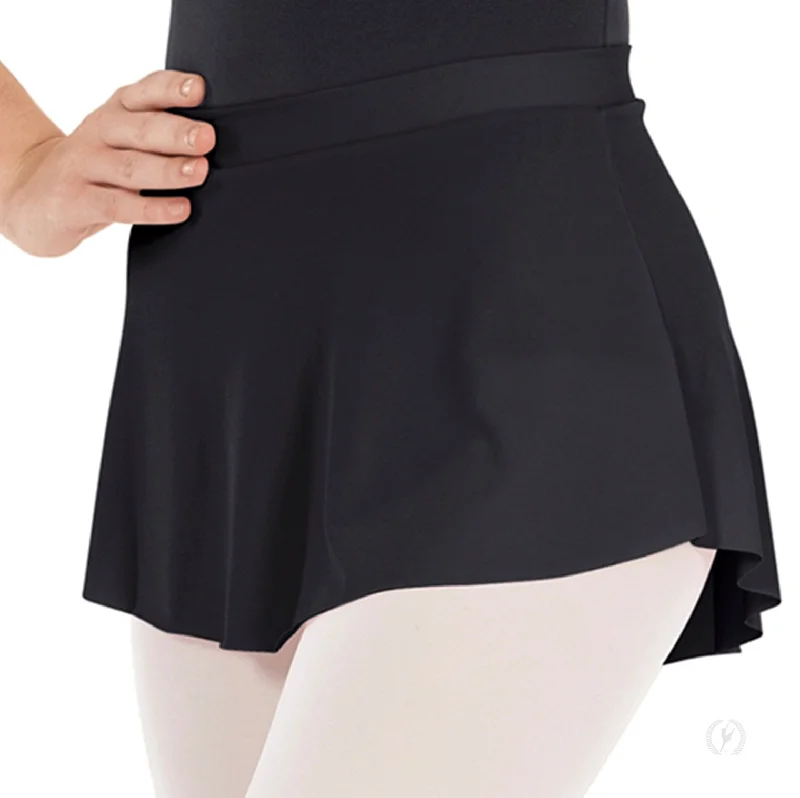 Ladies Black Pull-On Mini Ballet Skirt - Select Size velvet skirt rich