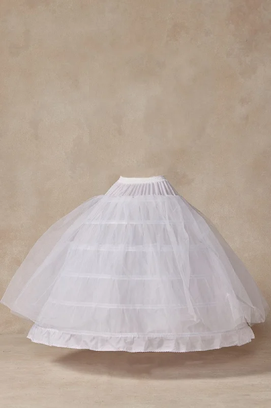 P60A 6-Hoop Petticoat Underskirt pleated skirt texture