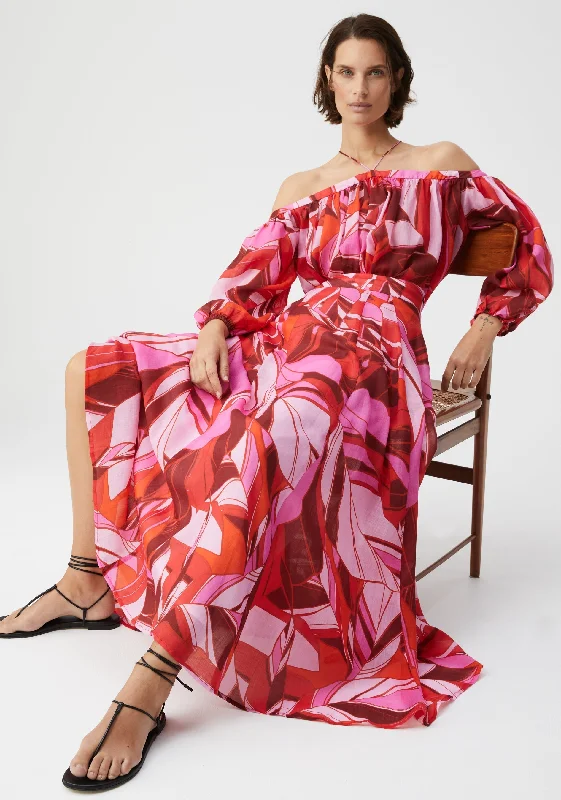 Rosita Skirt_Print ribbed skirt waist