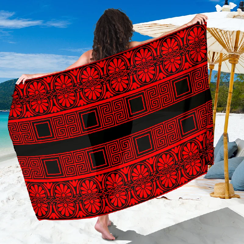 Sarong Black & Red seamless skirt comfort