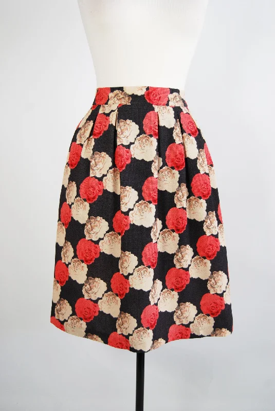 Spring Bloom Skirt wool skirt warm