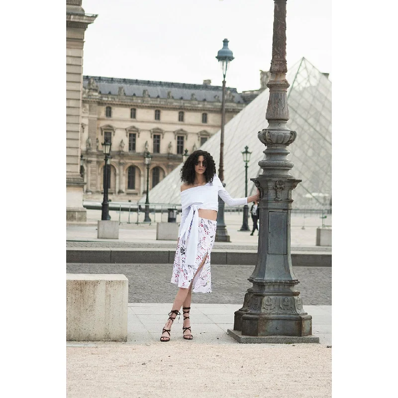 Vela Skirt chiffon skirt lightweight